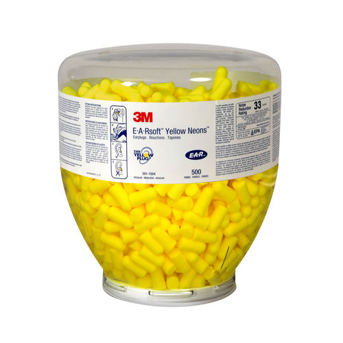 3M E.A.R. Soft Yellow Neon Ear Plugs (786754)